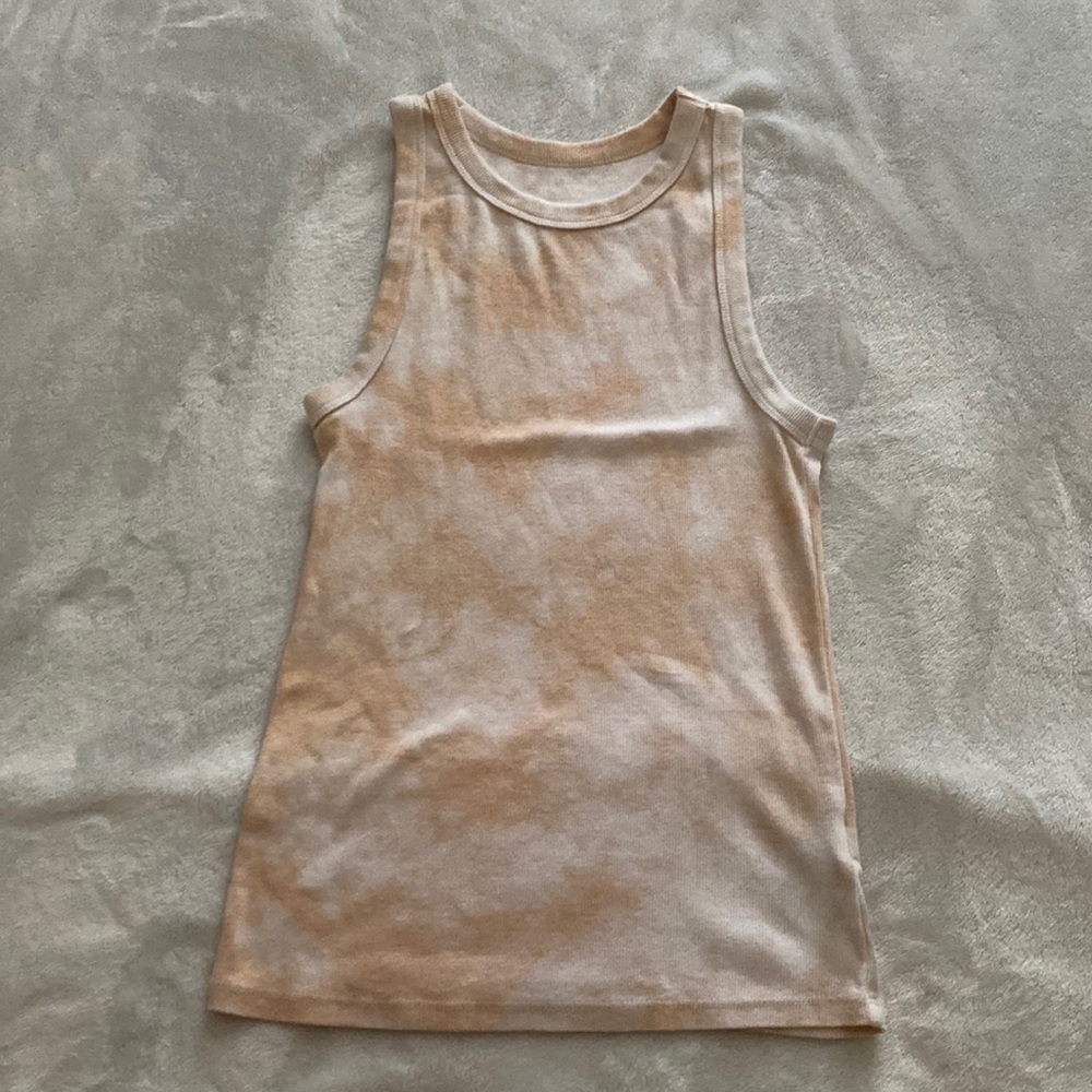 Orange Tye-Dye Tank Top A New Day